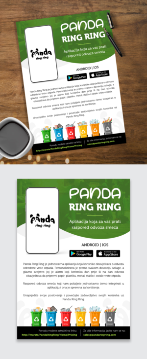 IT Company needs a flyer to present its new awesome app | Flyer-Design von vcreativecloud