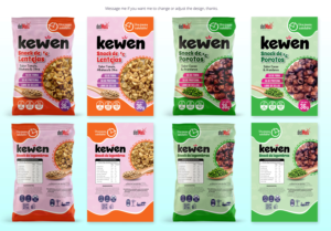  PACKAGING FOR HEALTHY SNACK OF LENTILS, CHICKPEAS AND BEANS | Verpackungs-Design von oasegrafis