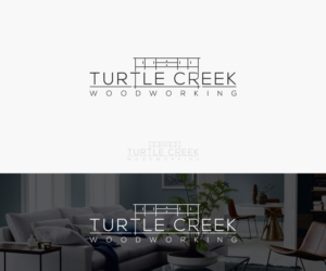 turtle creek woodworking | Logo Design by step forward 2