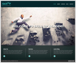 Website for new company SkillUp Academy (labor market services) | Web-Design von -Marc-