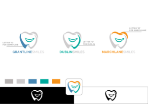 Dublin Smiles, Grantline Smiles, March Lane Smiles | Logo-Design von ~idiaz~