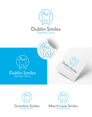 Dublin Smiles, Grantline Smiles, March Lane Smiles | Logo-Design von sez_inn