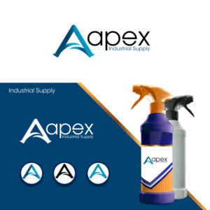 Apex Industrial Supply | Logo Design by El Yisk 2