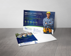 Property maintenance company needs an eye catching postcard design | Postkarten-Design von alex989