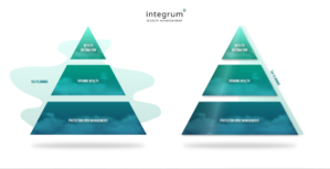 Financial Planning Pyramid Graphic | Graphic Design by Pixper