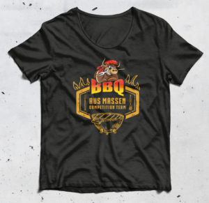 BBQ Competition Team needs modern trendy t shirt design | T-Shirt-Design von Alaya