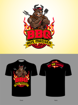 BBQ Competition Team needs modern trendy t shirt design | T-Shirt-Design von ally designs