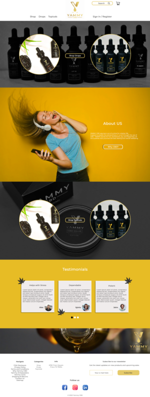 Web Design by Chris_Design for this project | Design #25951897