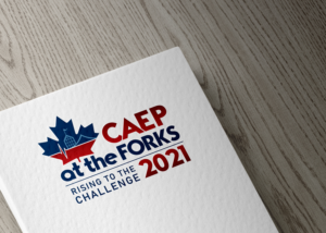 CAEP at the Forks: Rising to the Challenge, 2021 | Logo-Design von dm.design