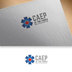 CAEP at the Forks: Rising to the Challenge, 2021 | Logo-Design von DesignDUO