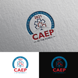 CAEP at the Forks: Rising to the Challenge, 2021 | Logo-Design von Rii