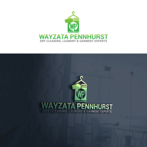 Wayzata Pennhurst Dry Cleaning, Laundry & Garment Experts | Logo-Design von Maxo-Biz