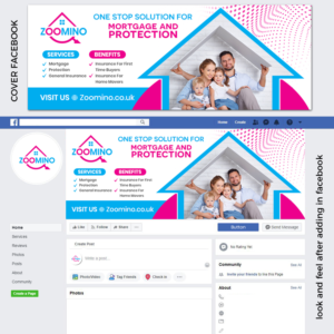 Zoomino.co.uk Ltd Mortgage services | Facebook Design by TSU Creations