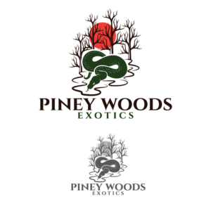 Piney Woods Exotics | Logo-Design von Graphic Bricks