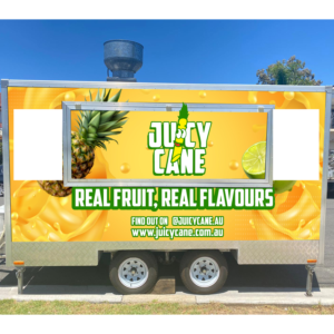 FOOD TRAILER Design Wrap for a Juice Shop (fun/joyful elements) | Car Wrap-Design von DesignNXT