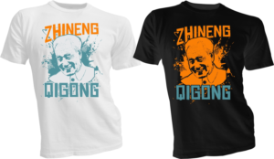 T Shirt with the Face of a Qigong Master* | T-shirt Design by bacujkov