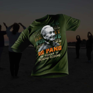 T Shirt with the Face of a Qigong Master* | T-shirt Design by Yafi Mridha