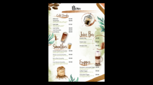 Menu Design by Sharp-The-Blurs for Country Atmosphere Cafe | Design: #25977553