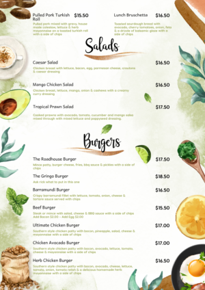 Menu Design by Sharp-The-Blurs for Country Atmosphere Cafe | Design: #25982045