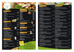 Menu Design by Nizam1984 for Country Atmosphere Cafe | Design #25976189