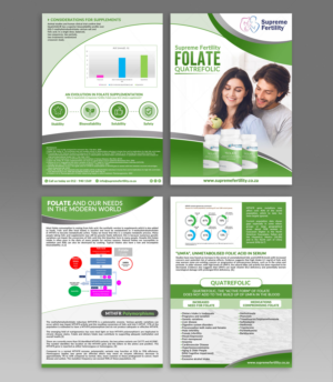 Supreme Wellness Healthcare Practitioner Folate Detailing Brochure | Flyer-Design von DA.