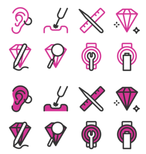 Jewellery Website Icon Designs | Icon-Design von Lauren