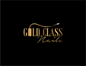 Gold Class Nails | Logo-Design von BNdesigner