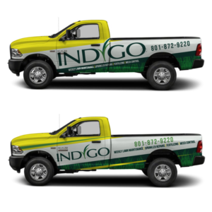 Lawn Care business truck wrap | Car Wrap Design by Yoga Tri