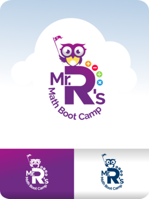 Mr. R's Math Boot Camp | Logo-Design von adigoofy 2