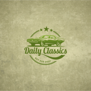 Daily Classics Hot Rod Shop | Logo-Design von -:SD:-