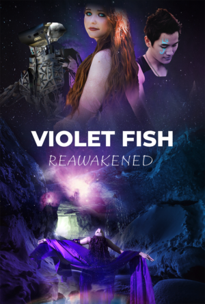 Violet Fish Reawakened -  book cover | Buchumschlag Design von MNM