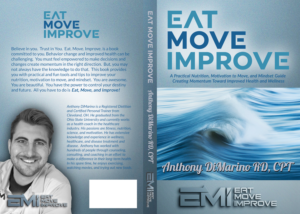 Eat. Move. Improve. Book Cover | Print Design by Wally_F