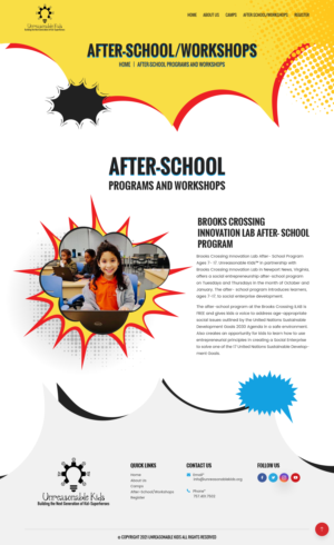 Web Design by nzdesigners for Unreasonable Kids College | Design: #26016954