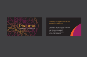 Pneuma....One Word, One Breath | Business Card Design by ArtSamurai