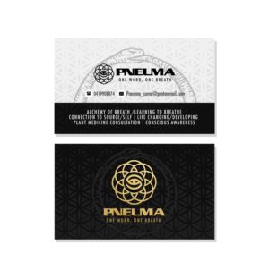 Pneuma....One Word, One Breath | Business Card Design by josedomingo