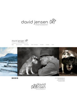 Logo Design by raphis for David Jensen Photography | Design #26013720