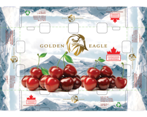 Northern Eagle export cherry box (to asia) | Packaging Design by ordelya.nicole