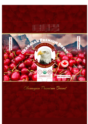 Northern Eagle export cherry box (to asia) | Packaging Design by elveneclipse