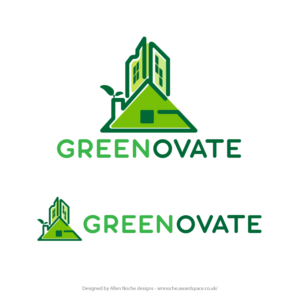 greenovate | Logo Design by Noche designs