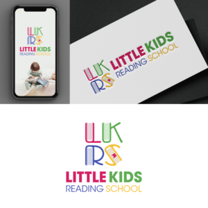 Little Kids Reading School | Logo Design by ICKE