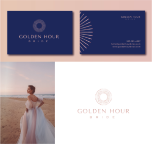 Golden Hour Bride | Logo Design by Birdcage