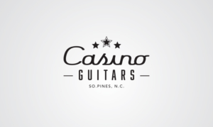 Badge/Icon to match guitar shop logo | Graphic Design by stealth_ferret