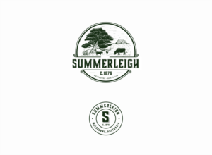 Summerleigh, c.1876 | Logo-Design von Gree™