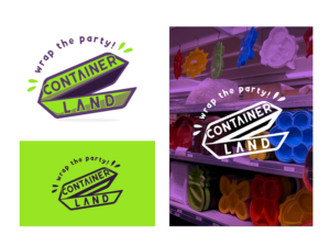 Container Land | Logo Design by JTdsign