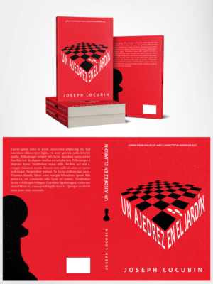 A Chess in the garden.  | Book Cover Design by Estratosphera