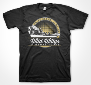 Airboat Touring Company needs a t-shirt design | T-shirt Design by badpixelarts