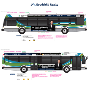 Real Estate - Car Wrap - Graphic design work for bus advertisement | Car Wrap Design by Yoga Tri