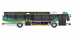 Real Estate - Car Wrap - Graphic design work for bus advertisement | Car Wrap Design by Maestroto