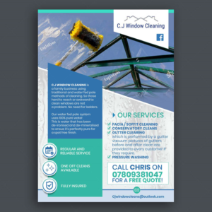 Window cleaning company in need of leaflet design  | Flyer Design by DA.