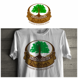 Bratcher's Nursery & Landscaping  | T-shirt Design by luckdesign